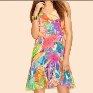 Ralph Lauren Ladies Size 14 Floral Print Dress